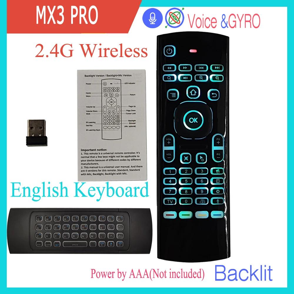 MX3 PRO   콺   ̴ Ű, 2.4G  ̷ν IR н, ȵ̵ TV ڽ PC Ϳ